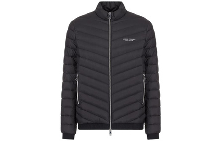 ARMANI EXCHANGE Padded High Neck Zipped Jacket