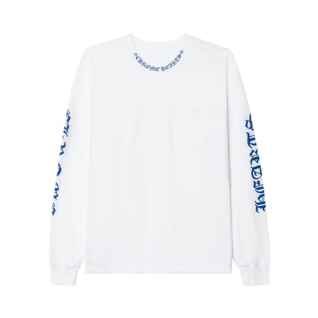 Chrome Hearts Sanskrit Letter Print Long Sleeve T-Shirt Unisex