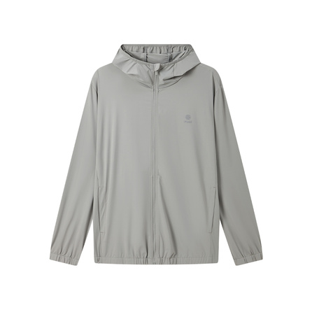 PEAK Sun Protection Clothing Men Cool Light Gray
