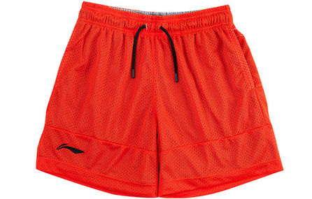 LiNing CBA Collection Casual Shorts Unisex Orange Gray
