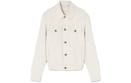 VERSACE Medusa Biggie Button Up Denim Jacket