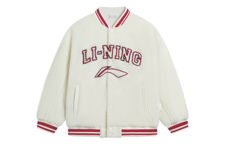 LiNing Velvet Jackets Unisex Ivory