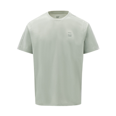 CAT SS26 Urban Light Outdoor Basic Reflective Logo Short Sleeve T-Shirt Men's