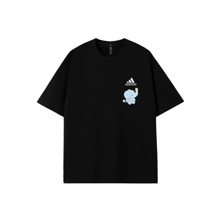 Customadidas MUST HAVES Star Pattern Casual Short Sleeve T-Shirt Unisex