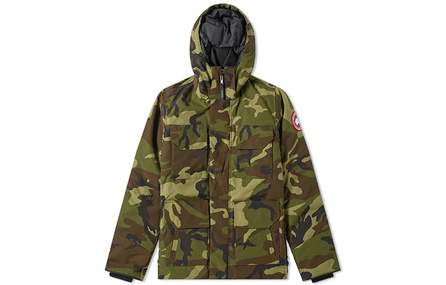 Canada Goose Maitland Series Multi-Pocket Hooded Down Jacket Winter Men's Classic Camouflage
