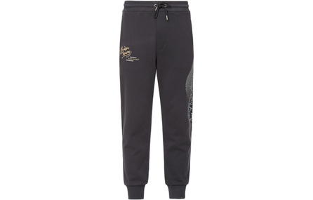 EVISU Casual Pants Men Dark Gray