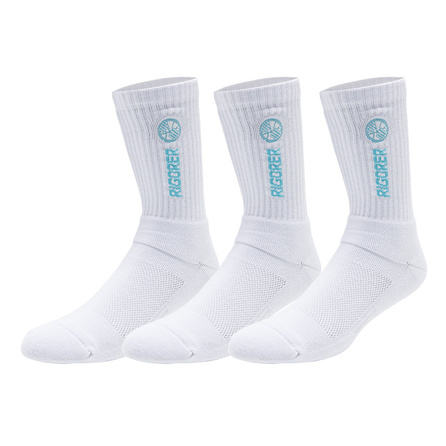 RIGORER Casual Level Dreamer Running Sports Training Fitness Outdoor Casual Adult Basketball Socks Unisex 3-Pack Long Socks