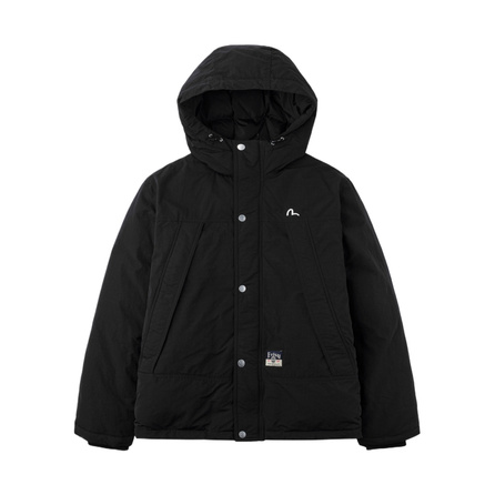 EVISU Fall 2026 Seagull Embroidery Down Jacket Men's