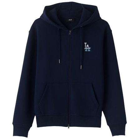 MLB Los Angeles Dodgers Colorblock Sports Knit Zip Long Sleeve Jacket Unisex