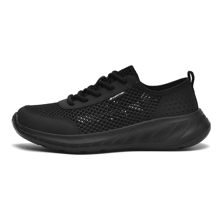 LOTTO Summer Thin Large Mesh Hole Rebound Lightweight Breathable Low-Top Lifestyle Casual Shoes Men's