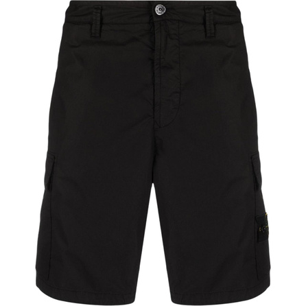 STONE ISLAND SS26 Solid Color Zip Closure Five-Pocket Casual Shorts Men's