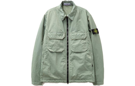 STONE ISLAND Jackets Coats Men's Green