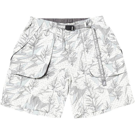Gramicci x And Wander Collaboration Outdoor Mountain Style Reflective Letter Loose Durable 5-Panel Casual Shorts Unisex
