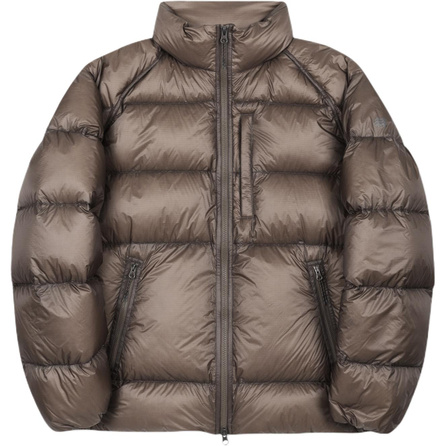 KOLON SPORT SS24 Stormwall Premium Outdoor Series Windproof Waterproof Thick Warm Comfortable Lightweight Solid Stand Collar Goose Down Long Sleeve Puffer Jacket Men's