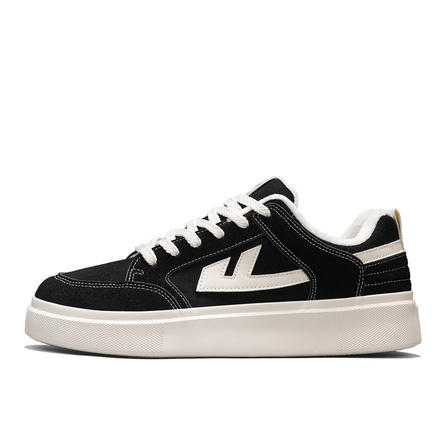 Warrior Warm Comfortable Fleece-Lined Casual Trendy Fashion Retro Versatile Lightweight Low-Top Skate Shoes Men's