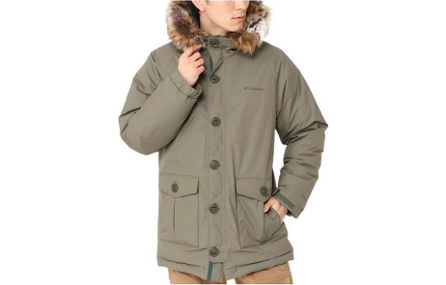 Columbia Down Jacket Unisex Green