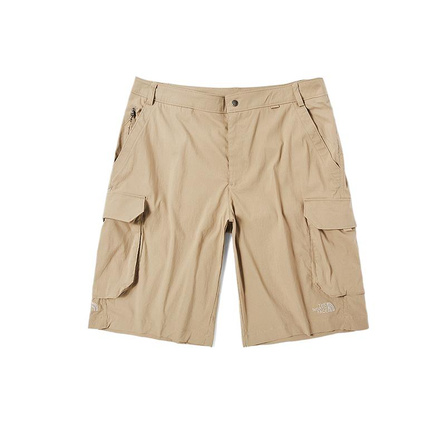 THE NORTH FACE Loose Comfort Breathable Five-Point Casual Shorts Men's Khaki