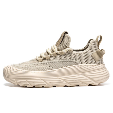 Skate Park Height Increasing Wear-Resistant Slip-Resistant Cushioning Low-Top Running Shoes Men's