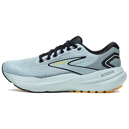 Brooks Glycerin 21 Anti-Slip And Wear-Resistant Breathable Low-Top Running Shoes Men's Blue