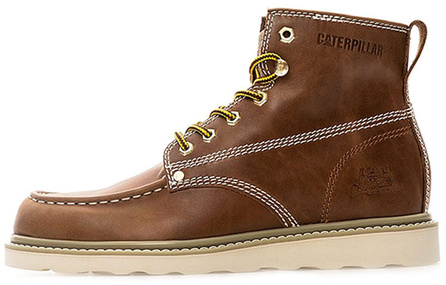 CAT Outdoor Boots Men Brown Yellow