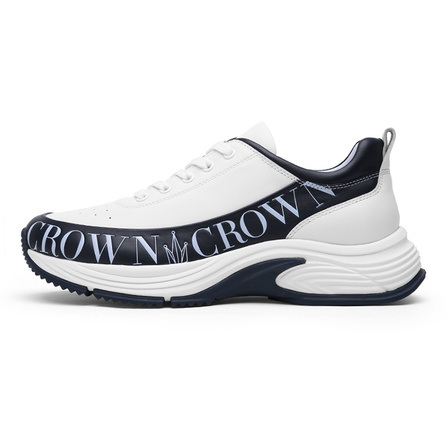 CROWN Wear-Resistant Low-Top Chunky Sneakers Men's