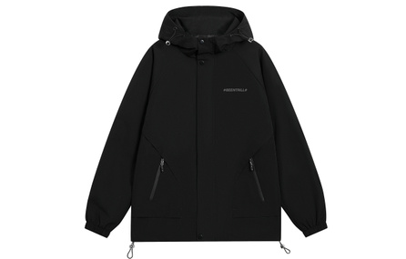 BEENTRILL Brand Letter Multi-Functional Windbreaker Microstructure Warm Outdoor Camping Jacket Unisex