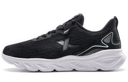 XTEP Running Shoes Men Low-Top Black