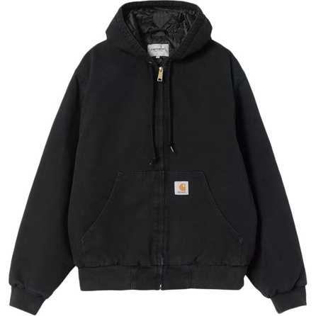 Carhartt WIP Hooded Loose Zip Long Sleeve Bomber Jacket Men's