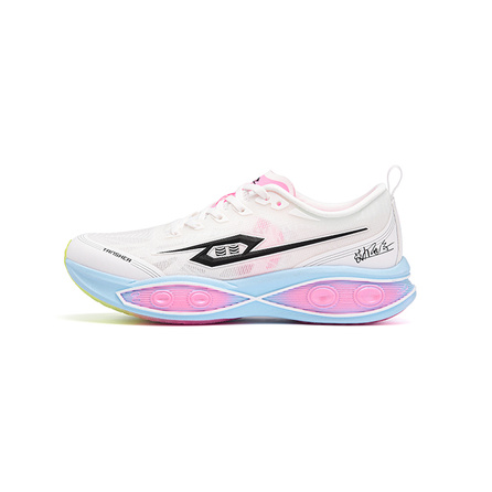 TANSHEZHE ZhuiFeng Running Shoes Unisex Low Top Lactic Acid White