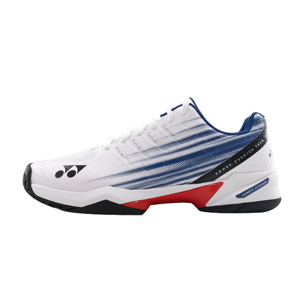 YONEX Wear-Resistant Coverage Low-Top Tennis Shoes Men's White Dark Blue