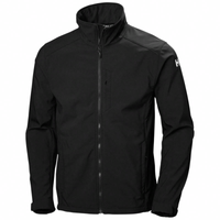 HELLY HANSEN Paramount Warm Flexible Breathable Wool-Backed Stand Collar Softshell Jacket Coat Men's черное