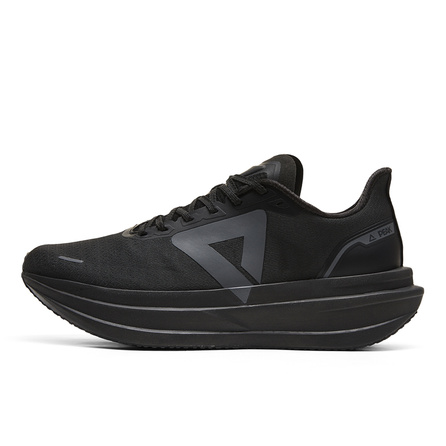 Peak Taiji Thousand Waves SE Instant Shadow Colorway First Plate-Free Thick Sole Lightweight Training Running Shoes Long Distance Racing Physical Test Exam Cushioning Rebound Wear-Resistant Non-Slip Running Shoes Men's All Black