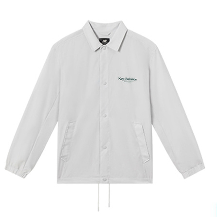 New Balance Jackets Men Light Gray