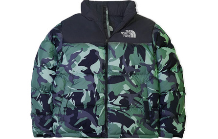 THE NORTH FACE UE Series Down Jackets Men Green Camouflage
