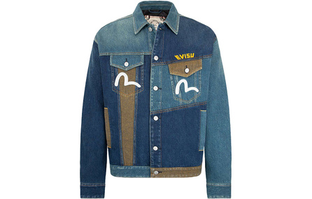EVISU FW22 Jacket Men's Denim Blue