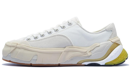 LiNing Wuji Sun Advances To Gold Collection Anti-Slip Wear-Resistant Low-Top Casual Shoes Men's Cream White