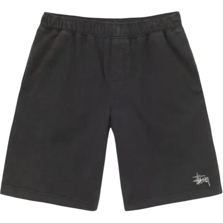 Stussy SS25 Solid Color Mid-Rise Elastic Waist 5-Panel American Retro Casual Shorts Men's