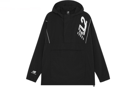 New Balance Jackets Men Black