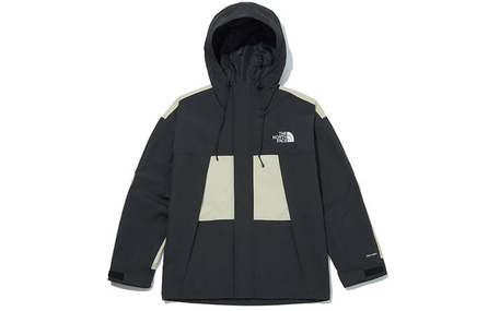 THE NORTH FACE Windbreaker Jackets Unisex Black Khaki