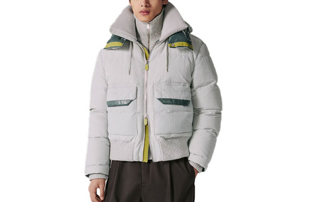 HERMES SS23 Jackets Coats Men's Gray