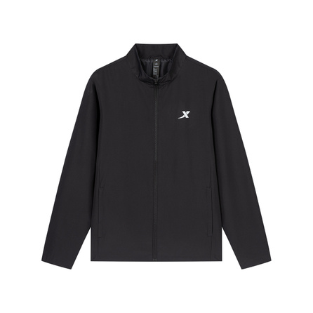 Xtep Versatile Minimalist Style Jacket Men's Black