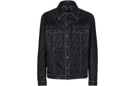 FENDI FF-motif Denim Jacket