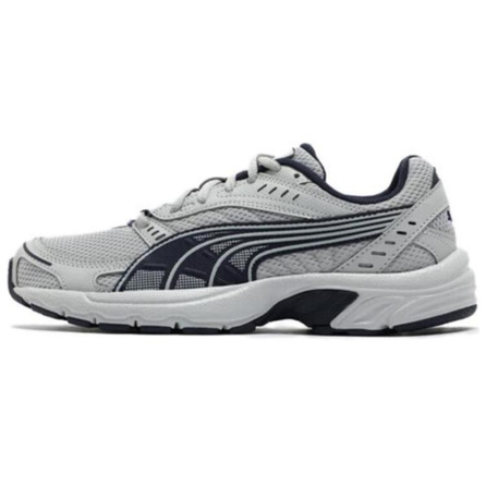 PUMA Axis Chunky Sneakers Unisex Low-Top Light Gray/Marine Blue