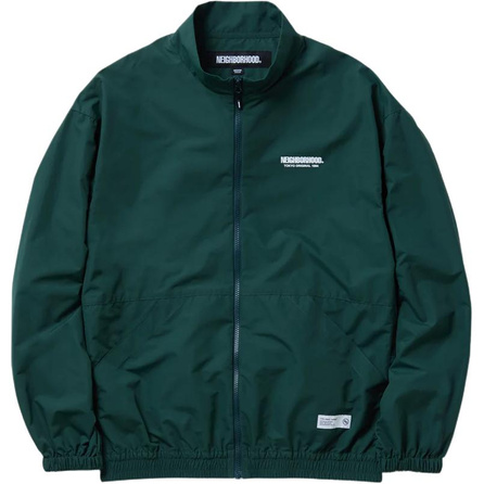 NEIGHBORHOOD Letter Logo Print Stand Collar Waterproof Jacket Men's
