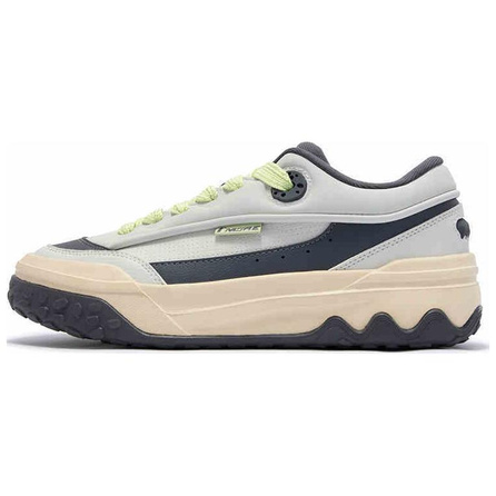 361° 'Scone' Fashion Comfortable Anti-Slip Wear-Resistant Mid-Top Sneakers Men's Gray Black