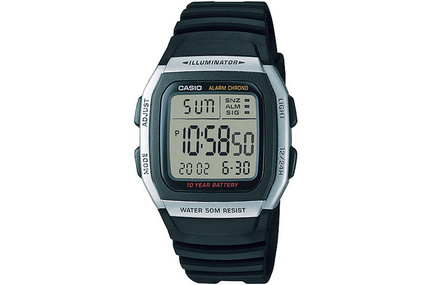 CASIO Men YOUTH Silver Watch W-96H-1A