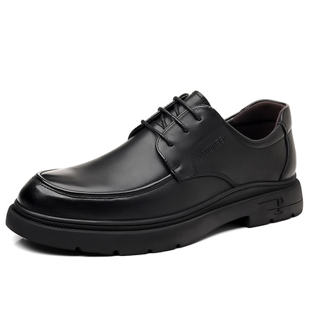 Mulinsen Simple Business Comfort Versatile Casual Shoes Men's Black