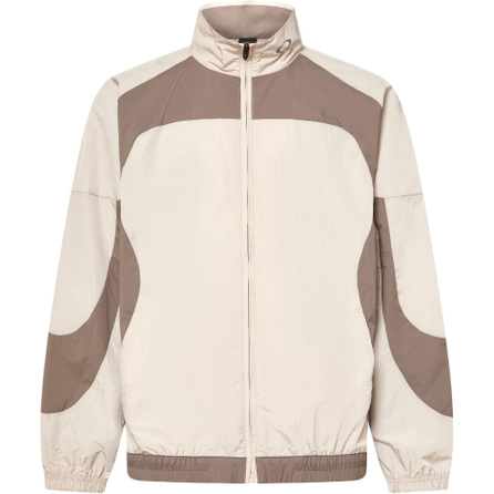 Oakley Stand Collar Zip-Up Color Block Letter Loose Jacket Men's