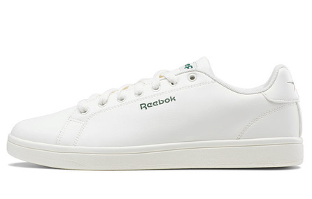 Reebok Court Series 1 Non Slip Shock Absorption Low Tops Casual Skateboarding Shoes White