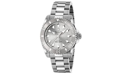 GUCCI Wrist Watch Automatic Mechanical Movement Stainless Steel Watchband 40mm Silver Dial Unisex